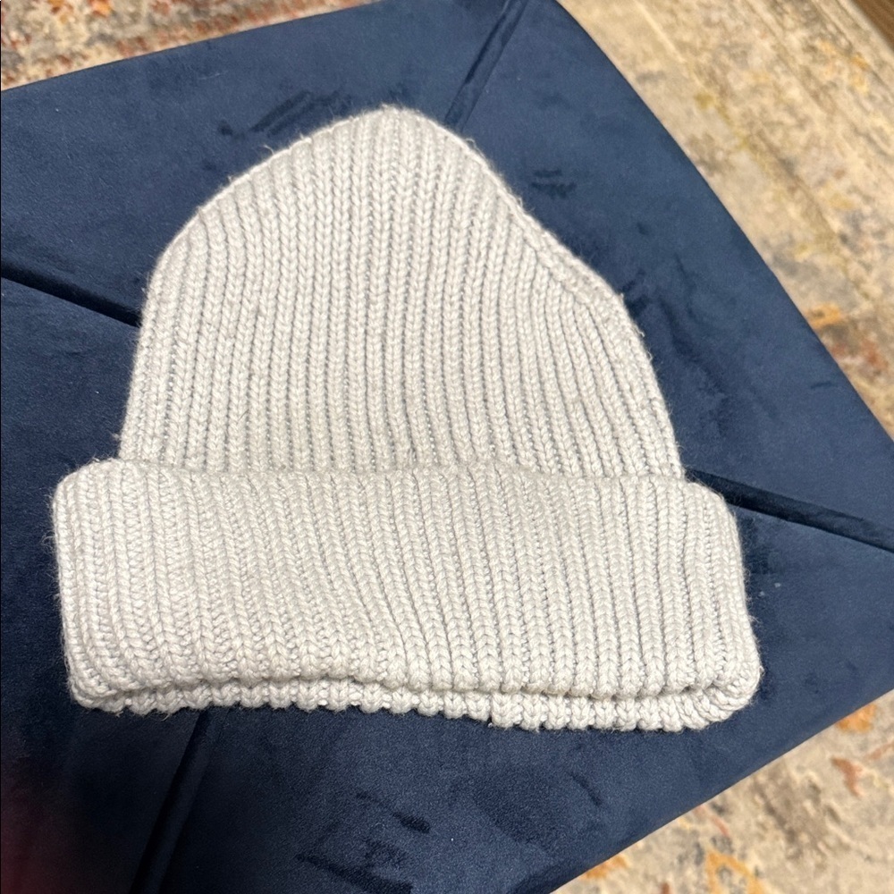 Cozy Light Blue Knit Beanie